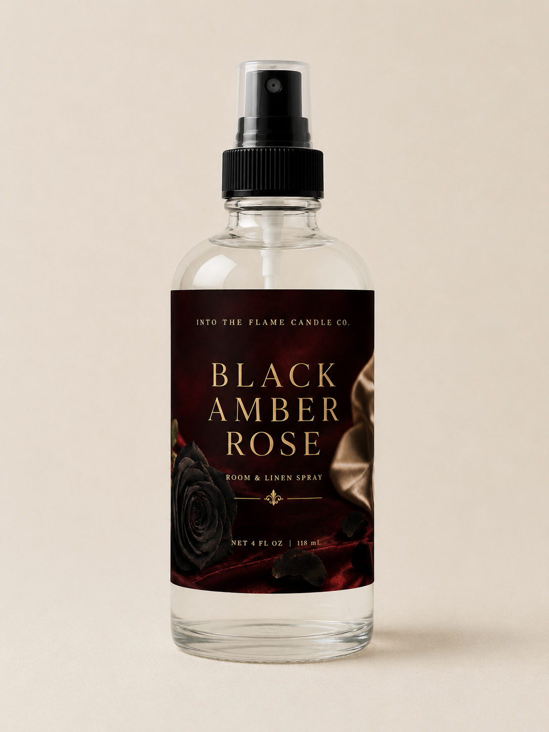Black Amber Rose Room Spray