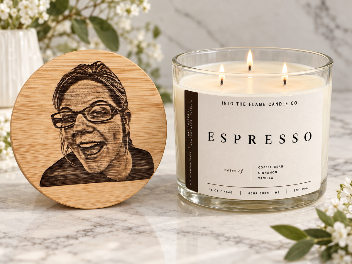 Personalized Remembrance 3-Wick Candle