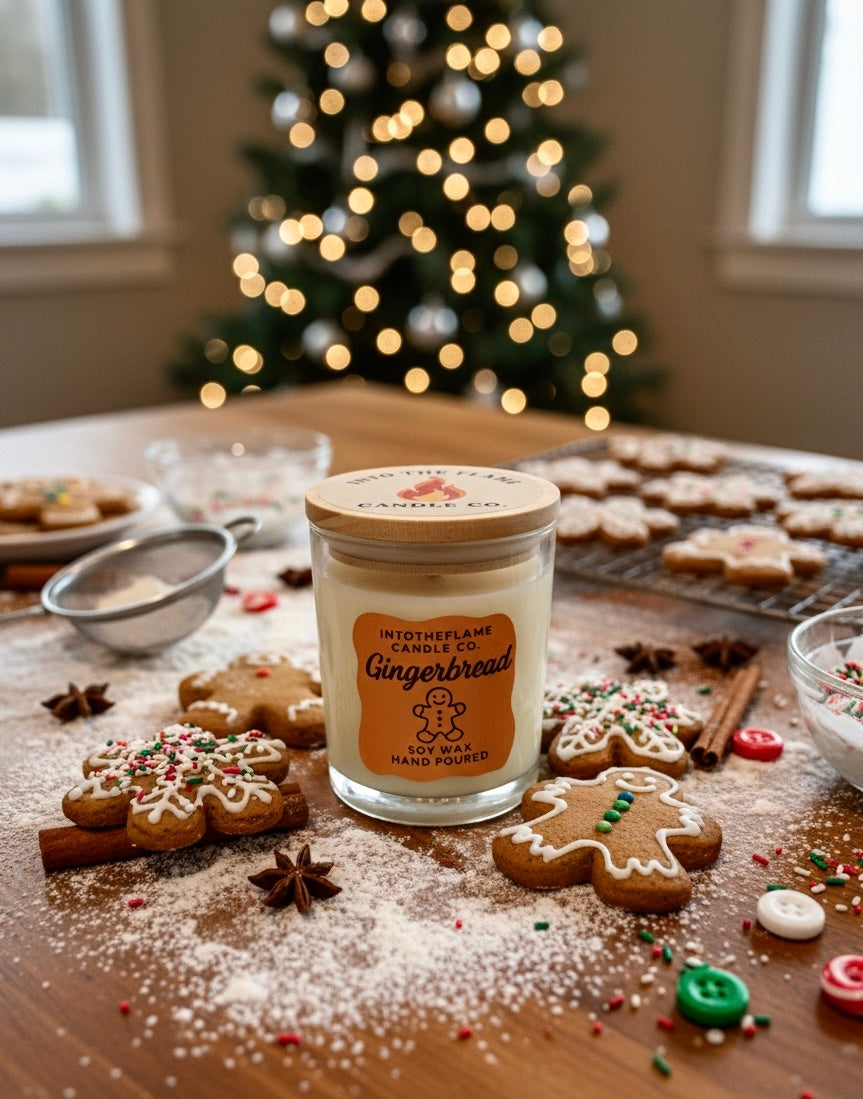Gingerbread Remembrance Candle