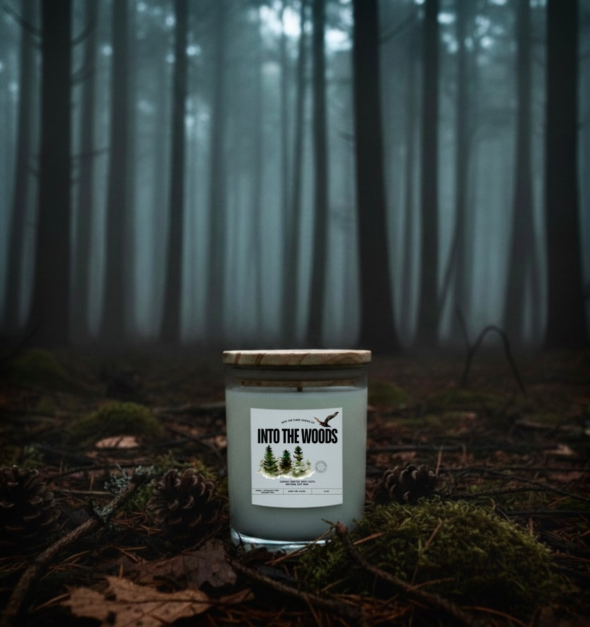Into the Woods Remembrance Candle