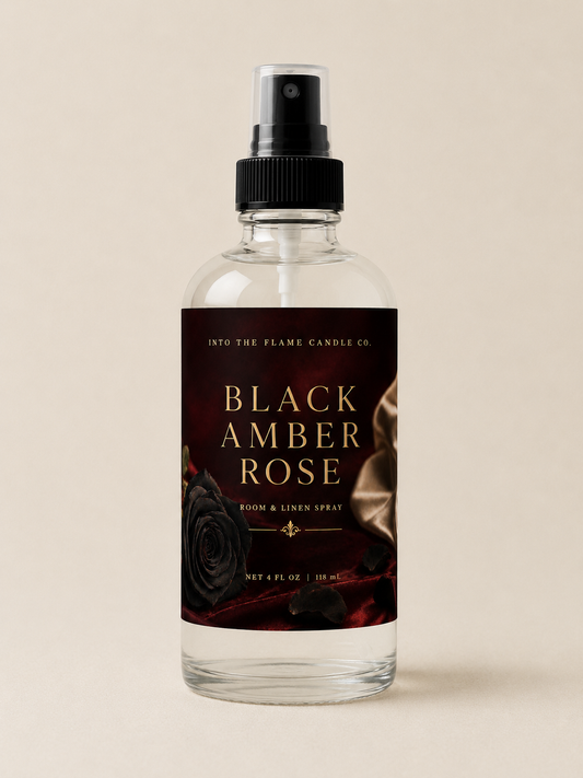 Black Amber Rose Room Spray